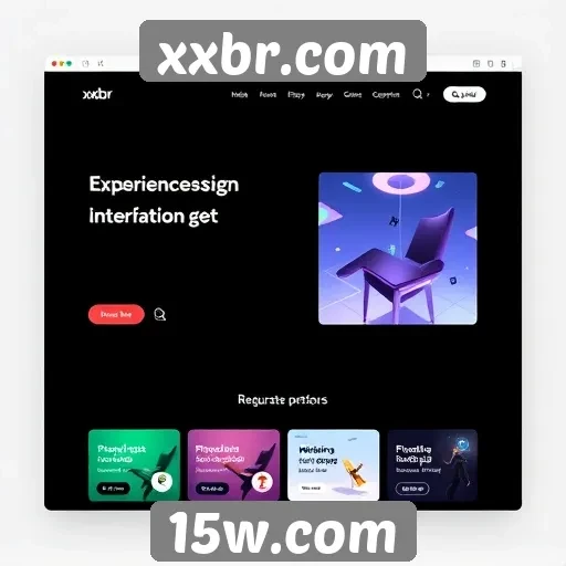 Análise do design de interface do site xxbr.com